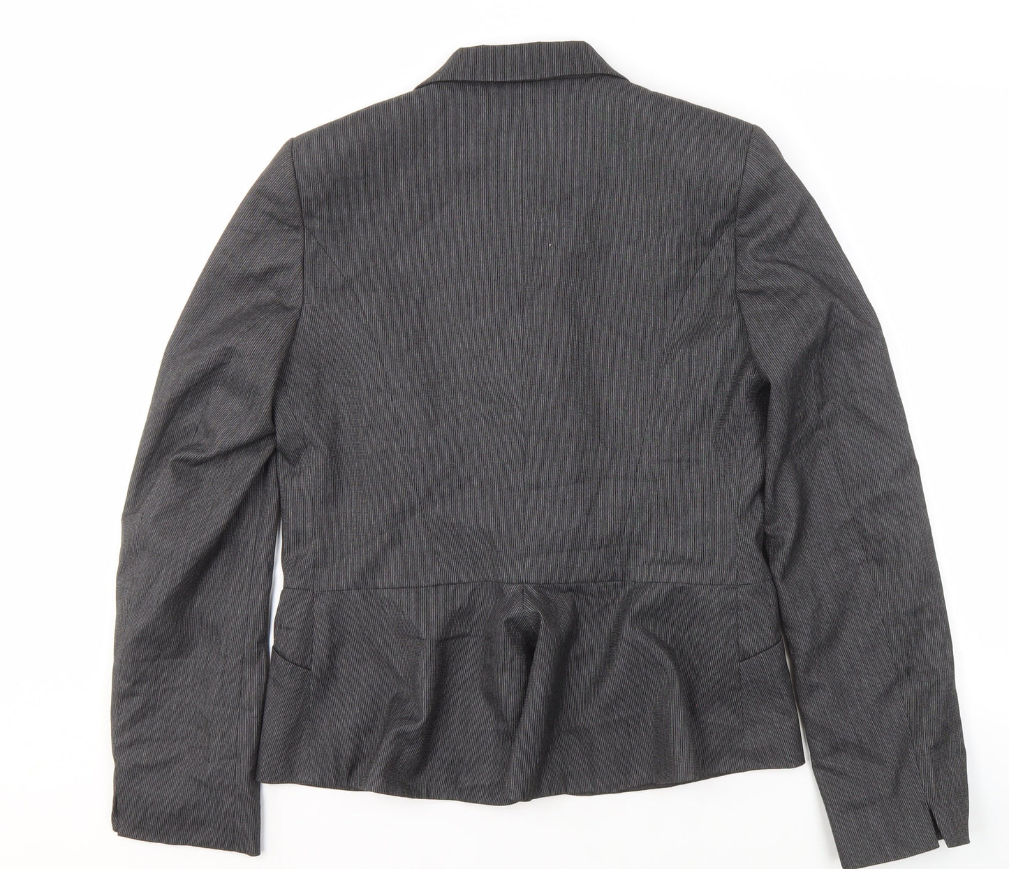 Long Tall Sally Women's Grey Suit Jacket, Size 14