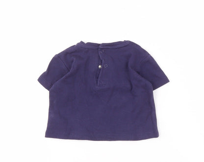 Disney Baby Blue Mickey Mouse T-Shirt, Unisex 6-12 Months