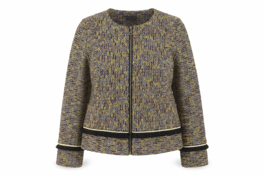 Womens UK Size 16 Klass Multicoloured Basic Jacket