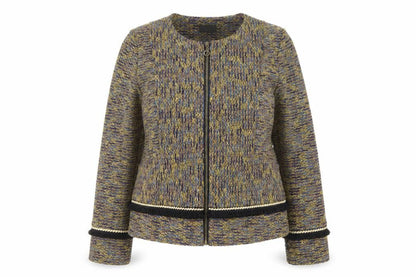 Womens UK Size 16 Klass Multicoloured Basic Jacket