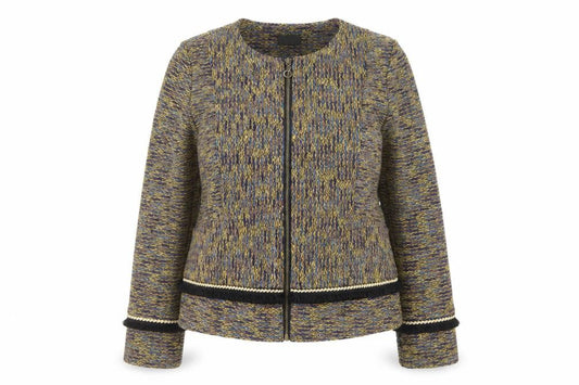 Womens UK Size 16 Klass Multicoloured Basic Jacket