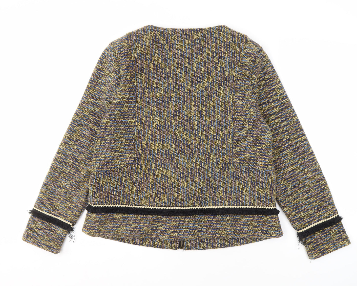 Klass Women's Multicolour Tweed Jacket Size 16