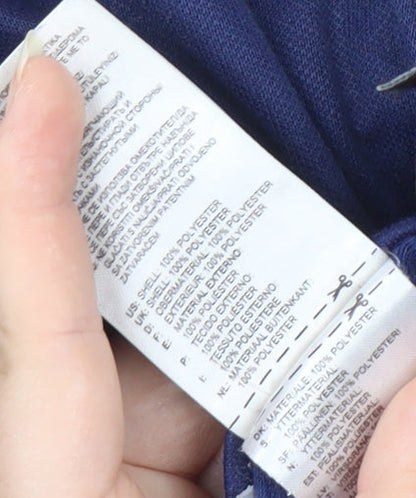 Adidas Men's Blue Track Pants, M, Gym Training Activity