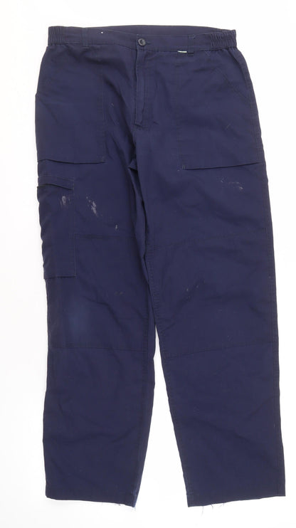 Regatta Professional Men's Blue Cargo Trousers 32