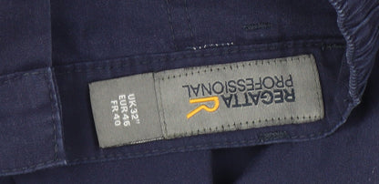 Regatta Professional Men's Blue Cargo Trousers 32