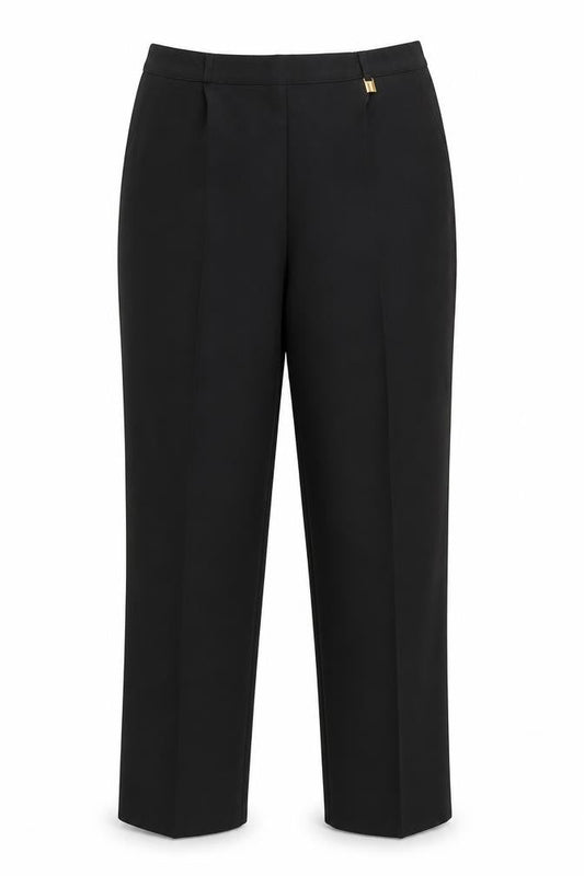 Womens UK Size 14 Classic Classic Fit  Black Trousers