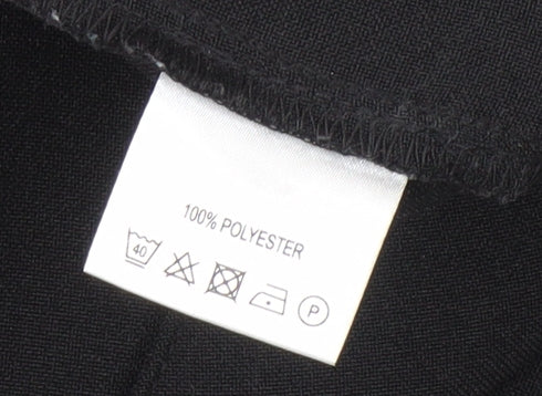 Womens UK Size 14 Classic Classic Fit  Black Trousers
