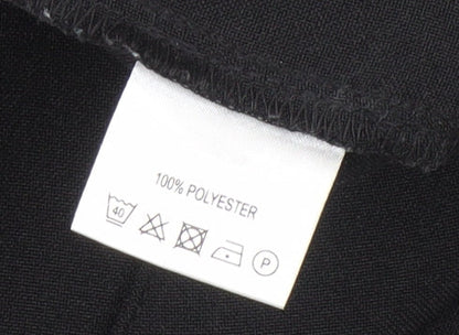 Womens UK Size 14 Classic Classic Fit  Black Trousers