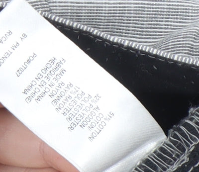 RVCA Men's Grey Regular Fit Chino Shorts Size 34