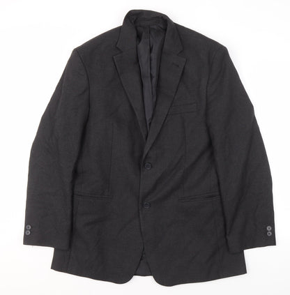 Skopes Men's Black Blazer, 40R, Formal Jacket