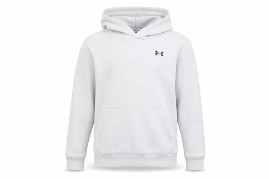 Under Armour Grey Boys Pullover Hoodie, 12 Years