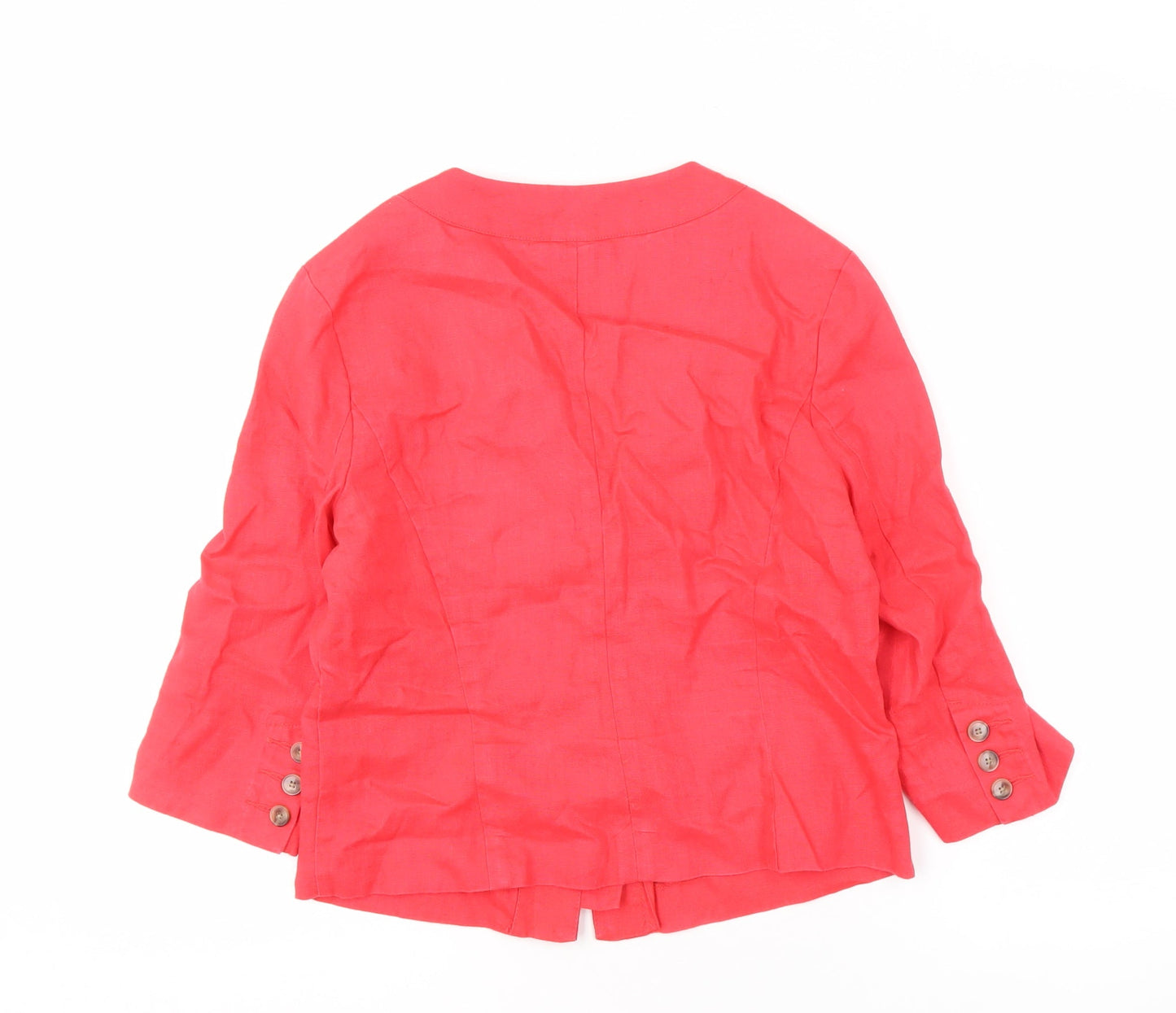 Womens UK Size S Merona Red Basic Jacket