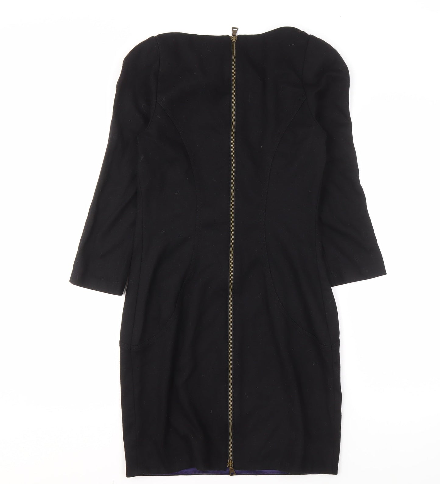Diane von Furstenberg Women's Black Knee-Length Dress
