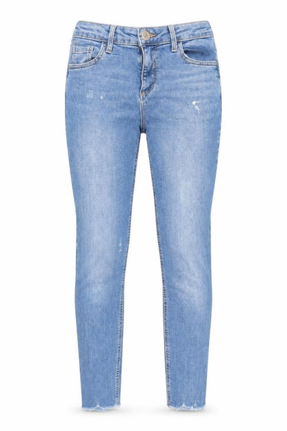 Womens UK Size 8 Dorothy Perkins Regular Fit Skinny Blue Jeans
