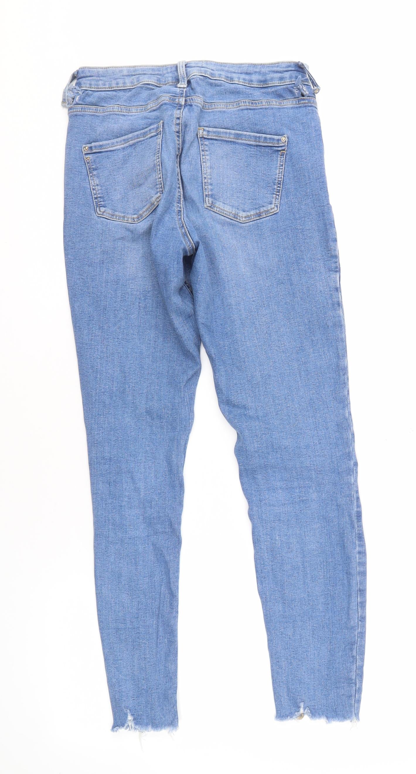 Dorothy Perkins Women's Blue Skinny Jeans Size 8