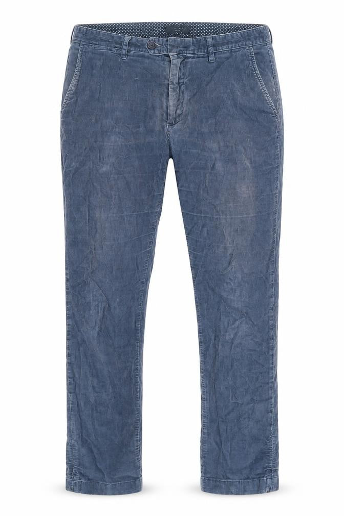 Mens UK Size 32R Ted Baker Regular Fit Casual Blue Trousers