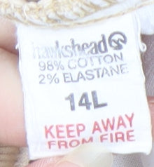 Hawkshead Women's Beige Trousers Size 14