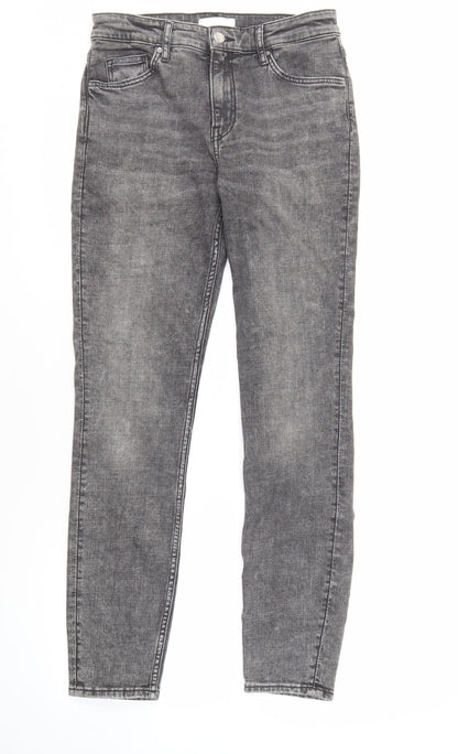 H&M Grey Skinny Denim Jeans for Men - Size 10