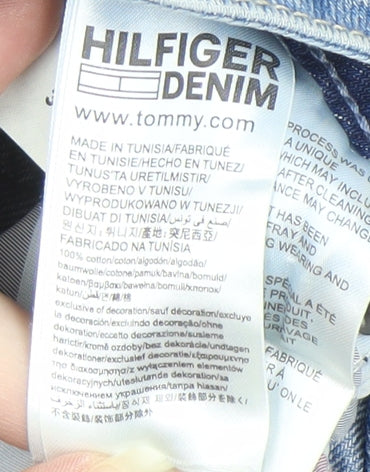 Mens UK Size 26 Tommy Hilfiger  Straight Blue Jeans