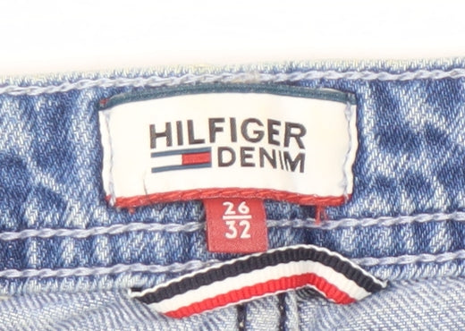 Mens UK Size 26 Tommy Hilfiger  Straight Blue Jeans