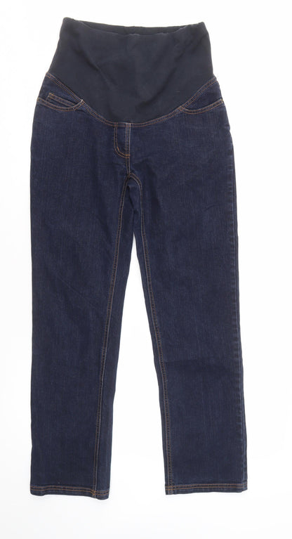 Womens UK Size 8 JoJo Maman Bébé  Straight Blue Jeans