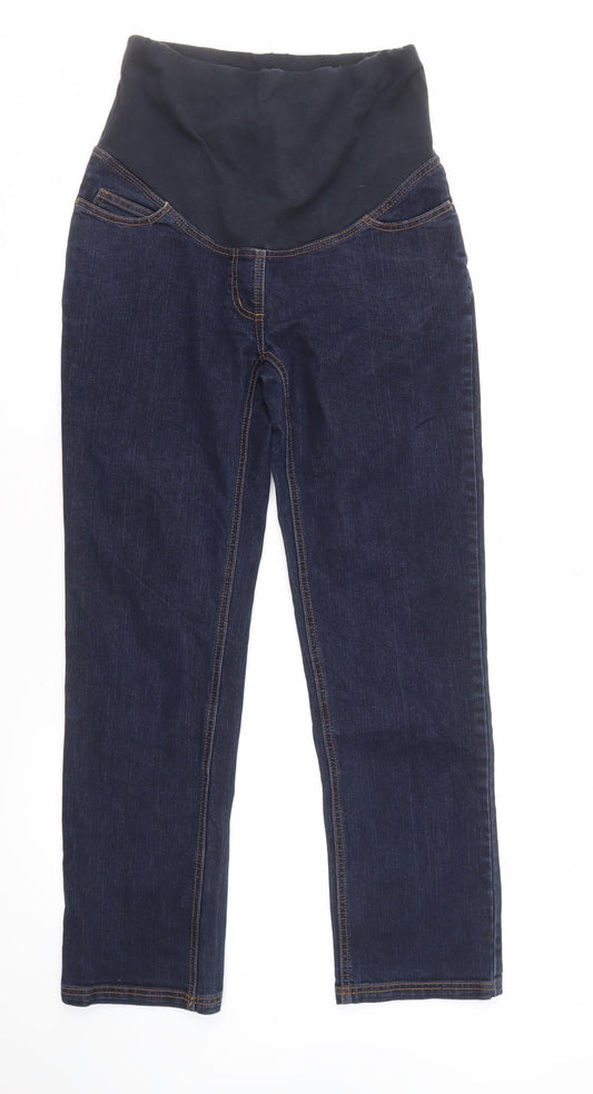 Womens UK Size 8 JoJo Maman Bébé  Straight Blue Jeans