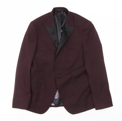 Marks and Spencer Men's Brown Shawl Lapel Blazer L