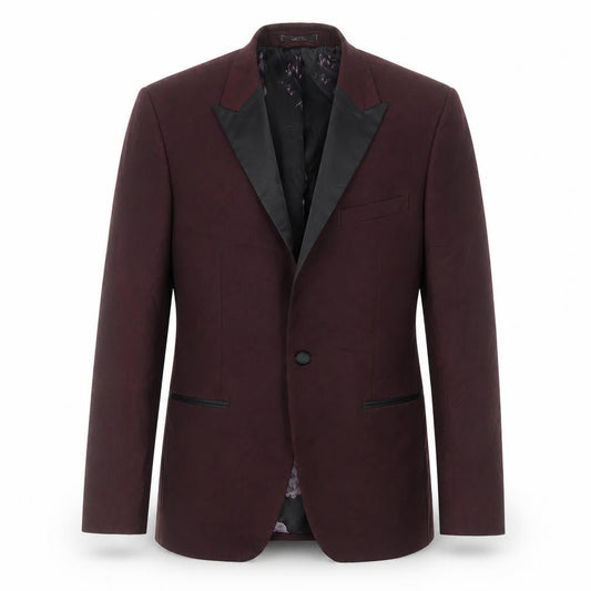 Marks and Spencer Men's Brown Shawl Lapel Blazer L