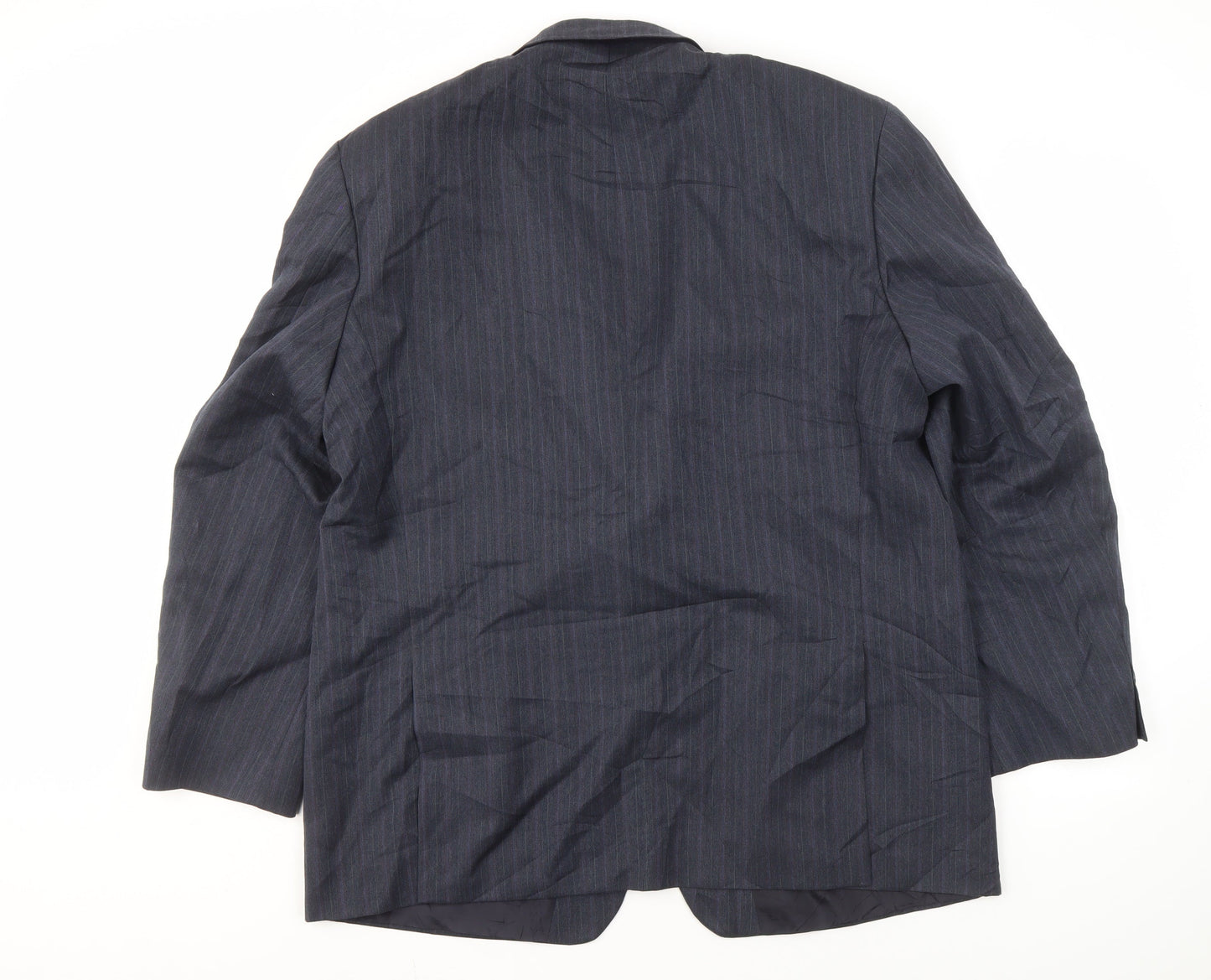 Mens UK Size 46 Marks and Spencer Regular Blue Suit Jacket
