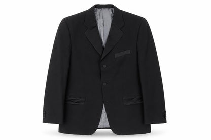 Mens UK Size 38 Armando Regular Black Suit Tuxedo