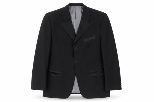 Mens UK Size 38 Armando Regular Black Suit Tuxedo