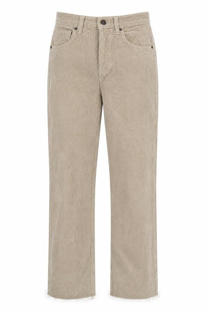 Womens UK Size 24 Topshop Classic Fit  Beige Trousers