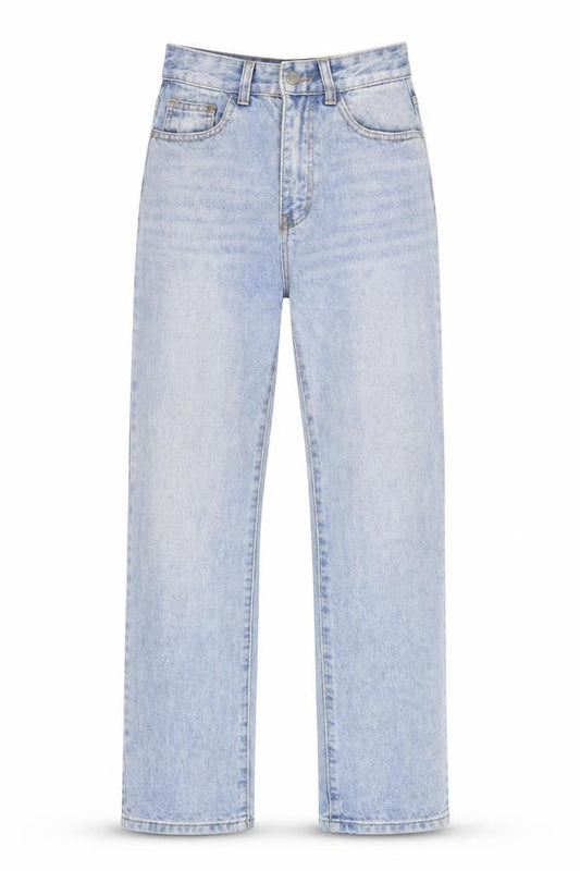 Nasty Gal Women's Blue Denim Jeans Size 6 Light Wash