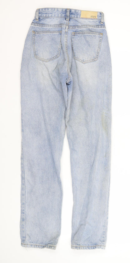 Nasty Gal Women's Blue Denim Jeans Size 6 Light Wash