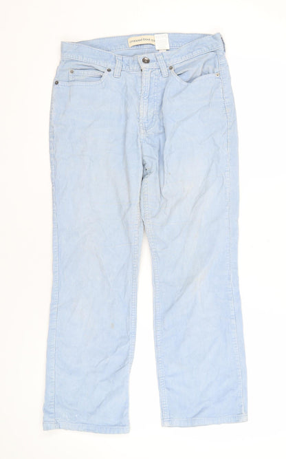 Womens UK Size S Gap  Cropped Blue Trousers