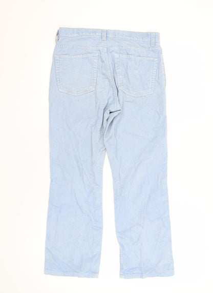 Womens UK Size S Gap  Cropped Blue Trousers