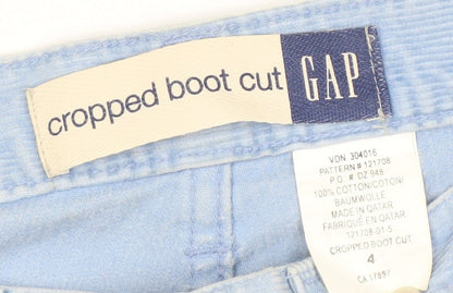 Womens UK Size S Gap  Cropped Blue Trousers