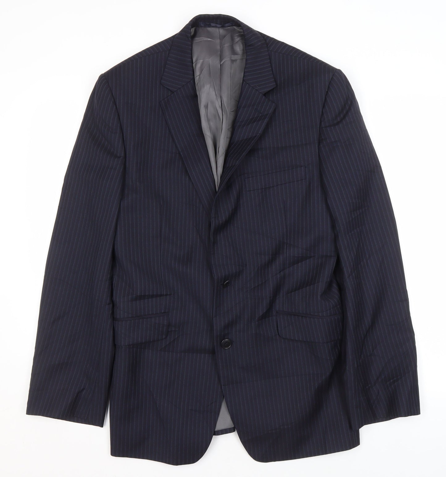 Mens UK Size 40 John Lewis Regular Blue Suit Jacket