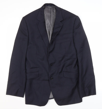 Mens UK Size 40 John Lewis Regular Blue Suit Jacket