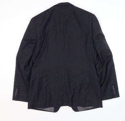 Mens UK Size 40 John Lewis Regular Blue Suit Jacket