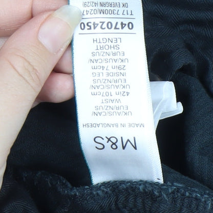 Marks and Spencer Men's Black Corduroy Trousers 38