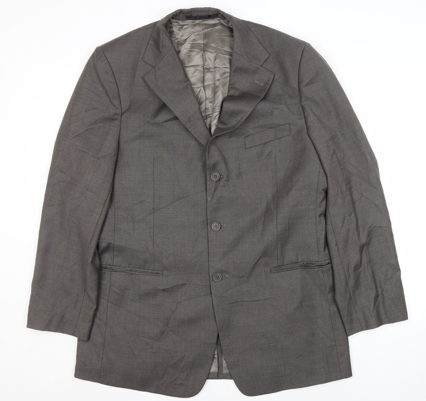 Mens UK Size 42 Marks and Spencer  Grey Suit Jacket