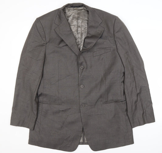 Mens UK Size 42 Marks and Spencer  Grey Suit Jacket