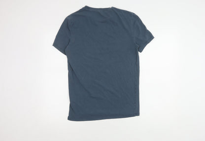 Mens UK Size L ASOS Blue  T-Shirt