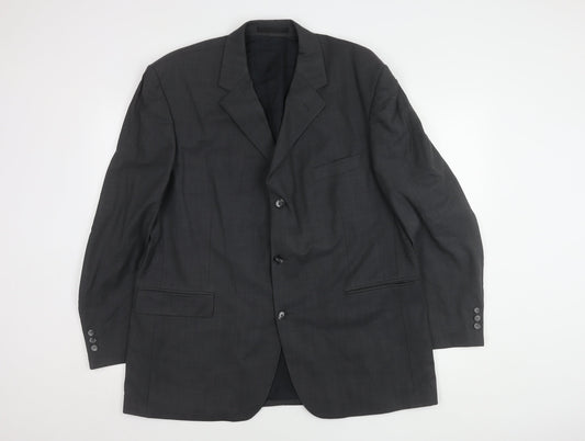 Mens UK Size 46 Centaur Regular Grey Suit Jacket