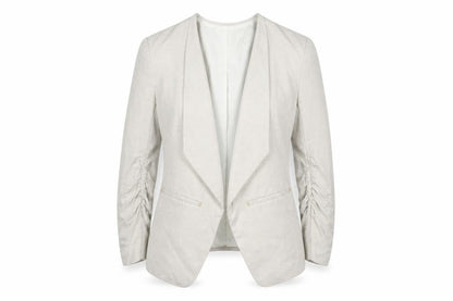 Womens UK Size 10 H&M Regular Ivory Blazer