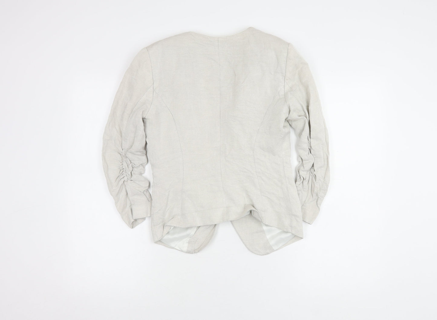 H&M Women's Ivory Blazer - Size 10, Regular Fit