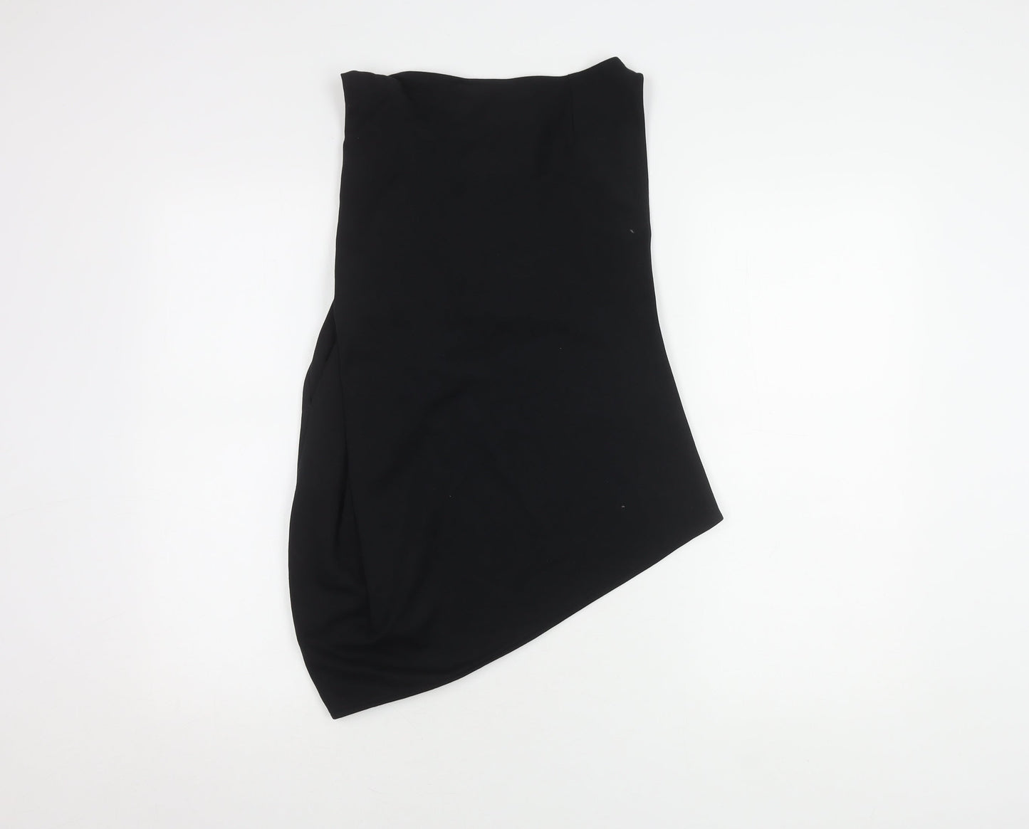 Womens UK Size 10 Marks and Spencer Black Tunic Blouse