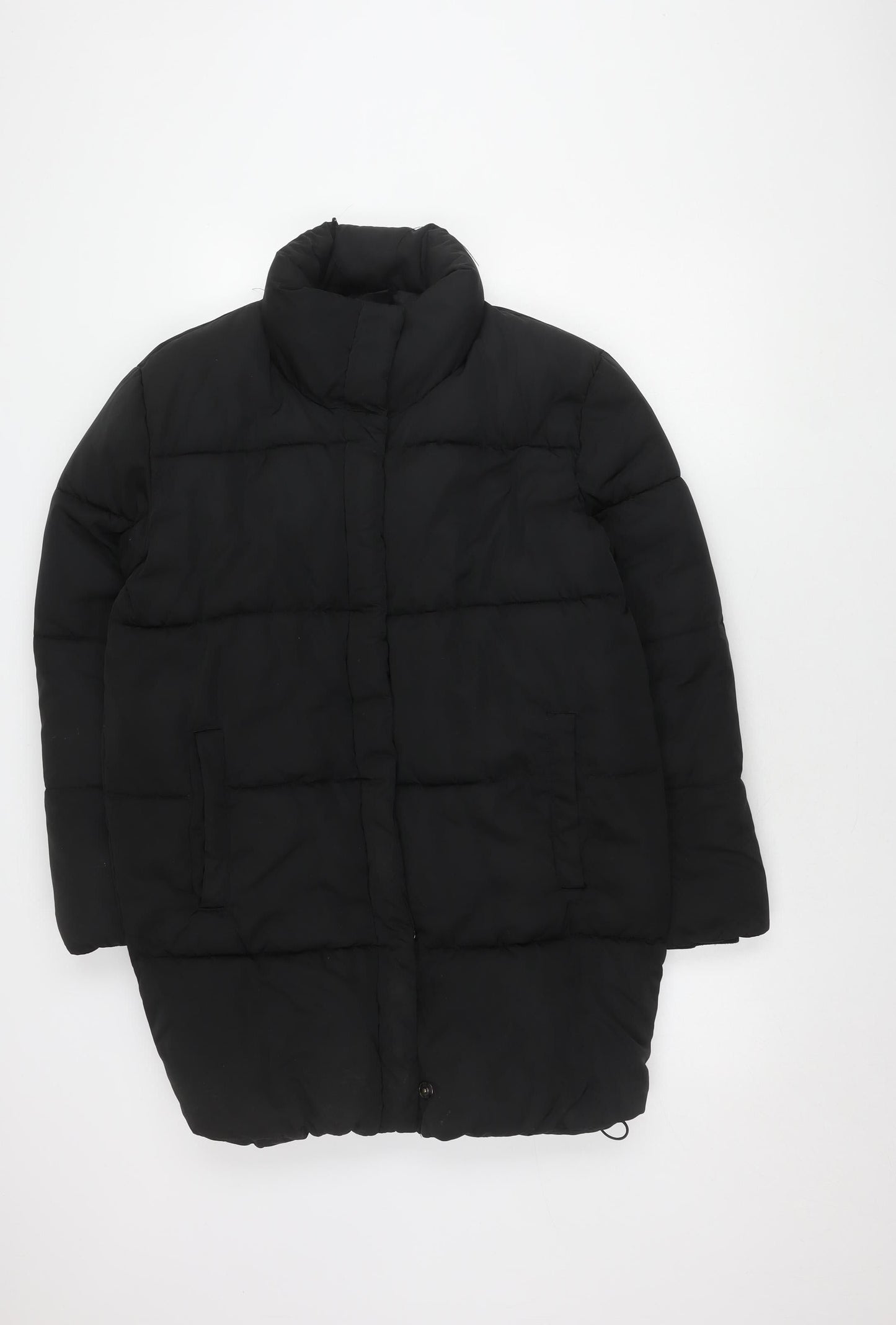Womens UK Size 8 Hush Black Puffer Jacket