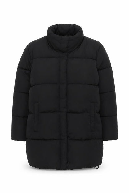 Womens UK Size 8 Hush Black Puffer Jacket